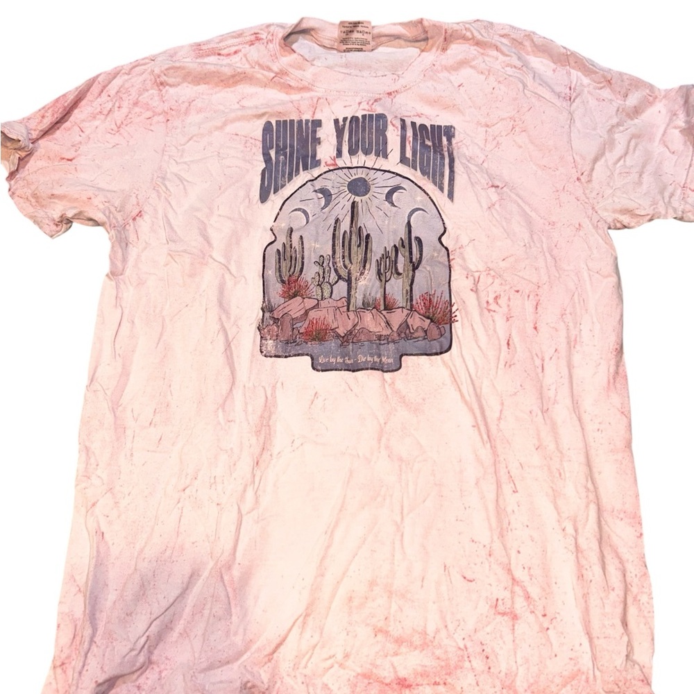 Comfort Colors Light Pink Graphic Tee